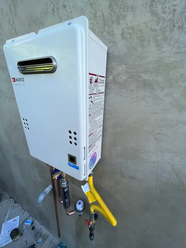 Tankless water heater installation for Truckee homes